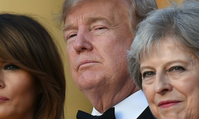 Trump kritiserer Theresa Mays brexit-plan